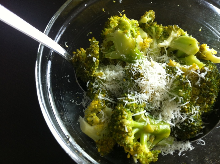 Broccoli salad. Looks innocent, tastes awesome.