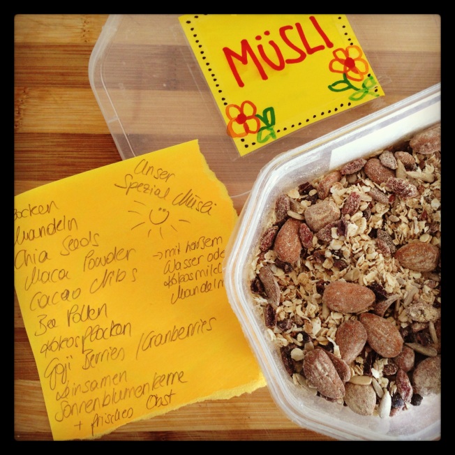 Our special muesli mix