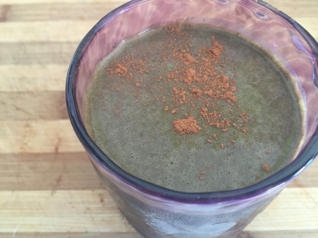 Chocolay green smoothie